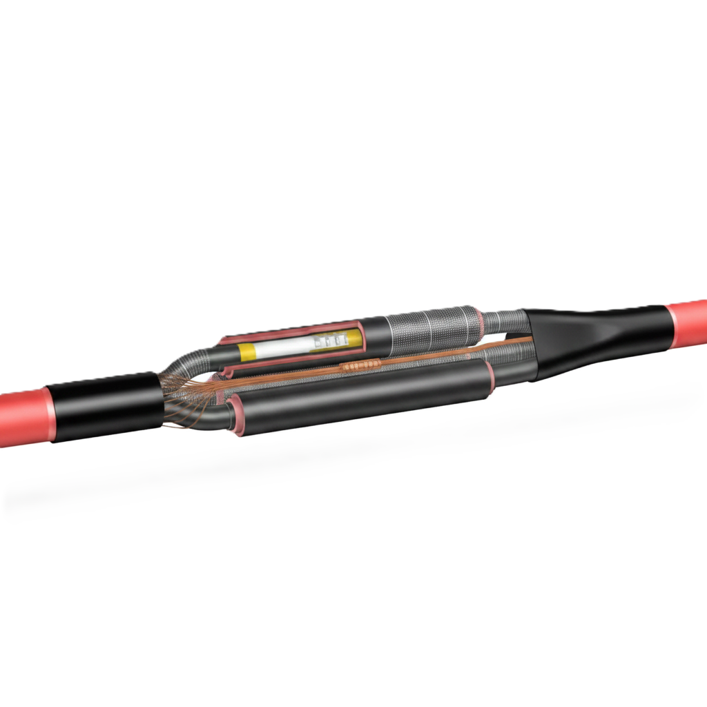 Cable Straight Joint Kit (11 kV, Heat Shrinkable, 50 Sq.Mm., XLPE, 3 Core)