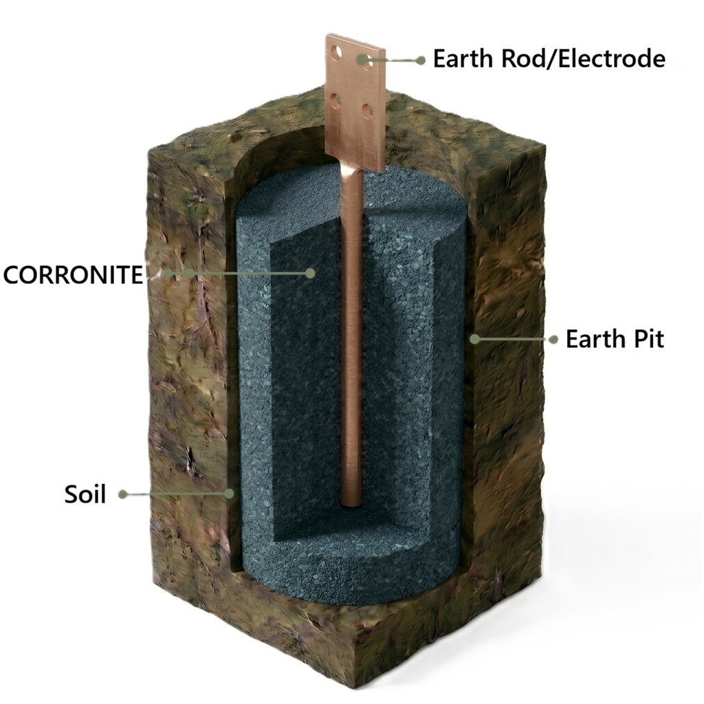 CORRONITE™ Precast Earth Electrode - 1 Mtr.